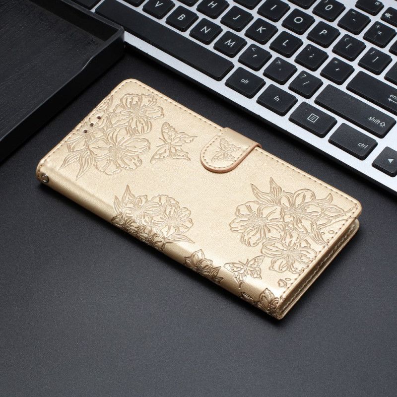 Flip Cover Samsung Galaxy S25 Ultra 5g Kirsebærblomster