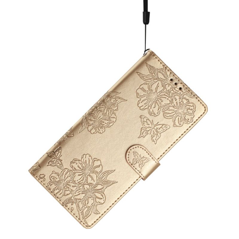 Flip Cover Samsung Galaxy S25 Ultra 5g Kirsebærblomster