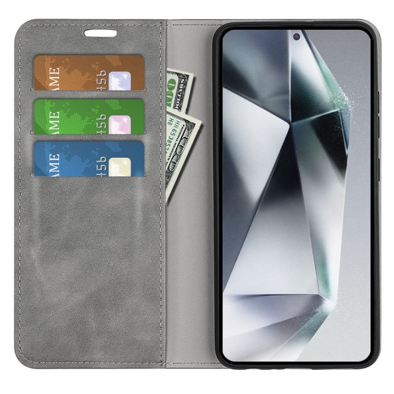 Flip Cover Samsung Galaxy S25 Ultra 5g Klassisk