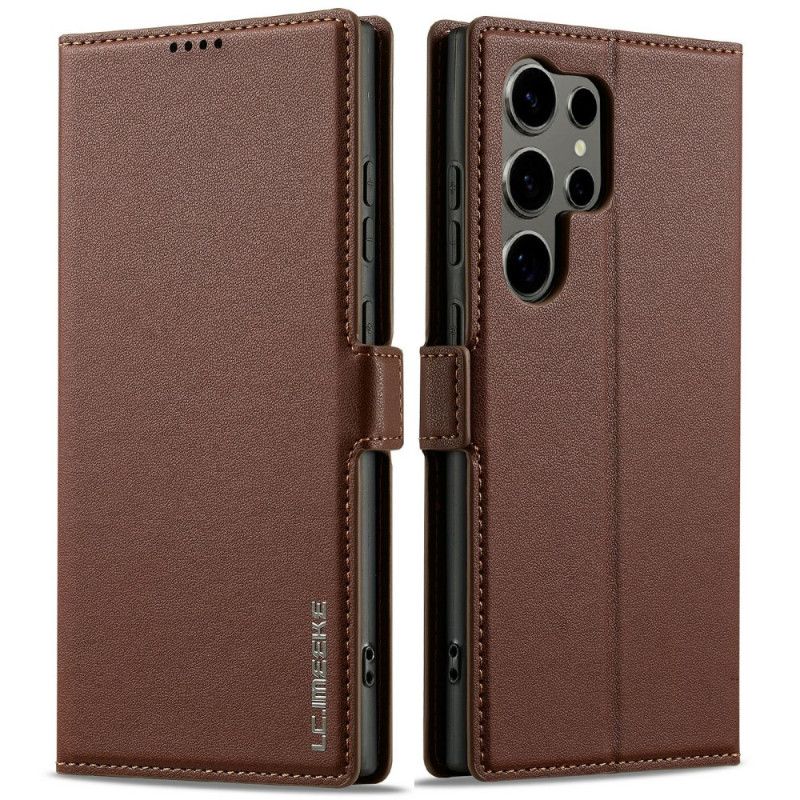 Flip Cover Samsung Galaxy S25 Ultra 5g Klassisk Lc.imeeke