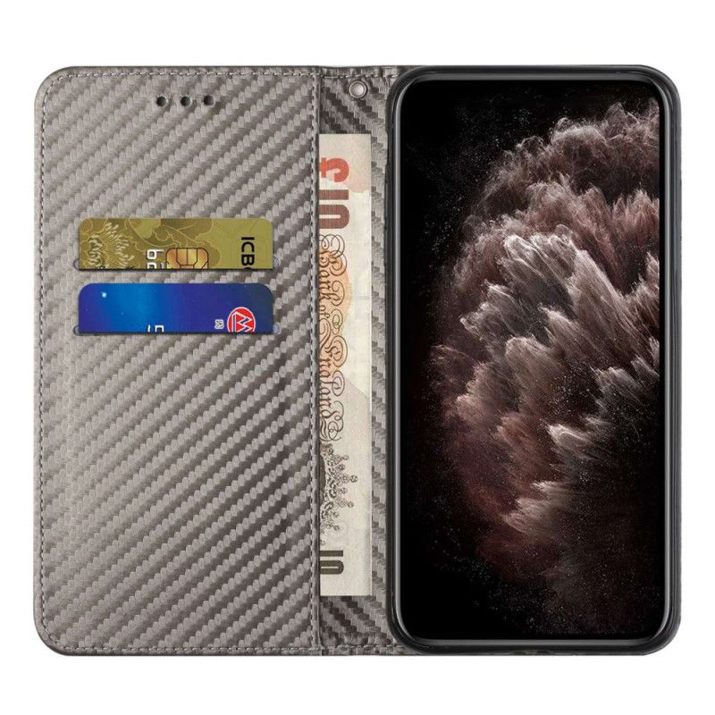 Flip Cover Samsung Galaxy S25 Ultra 5g Kulfiber Med Rem