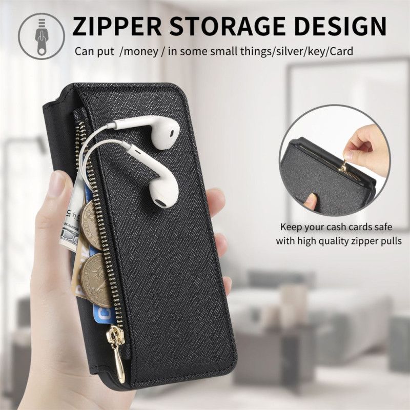 Flip Cover Samsung Galaxy S25 Ultra 5g Pung Og Aftageligt Etui