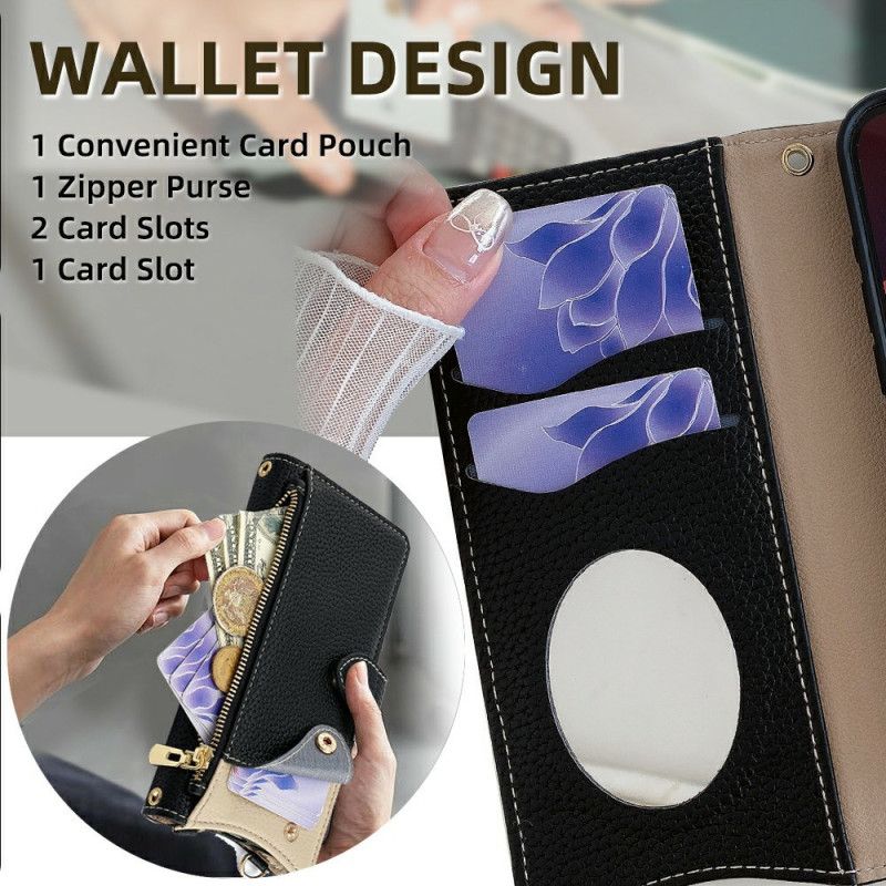 Flip Cover Samsung Galaxy S25 Ultra 5g Pung Og Kæde