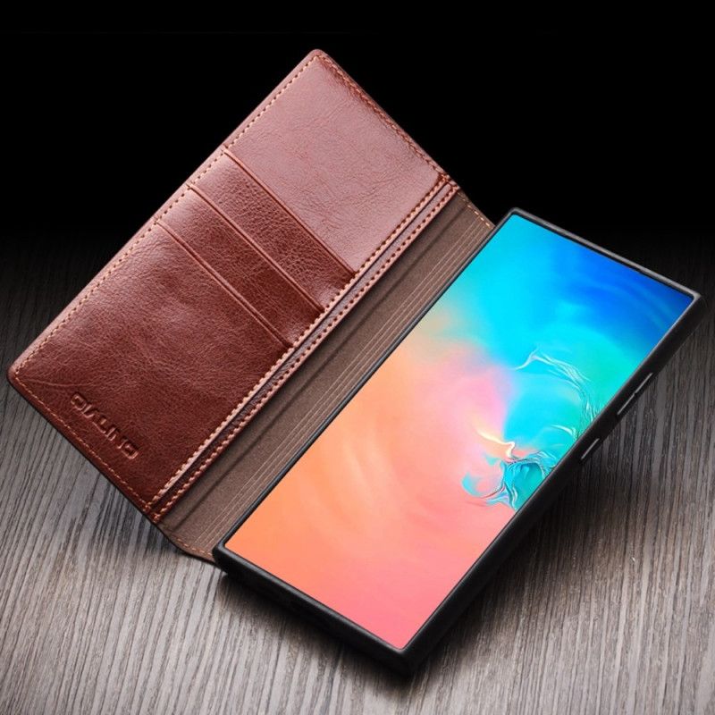 Flip Cover Samsung Galaxy S25 Ultra 5g Qialino-læder