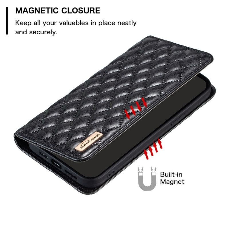 Flip Cover Samsung Galaxy S25 Ultra 5g Quiltet Binfen Color