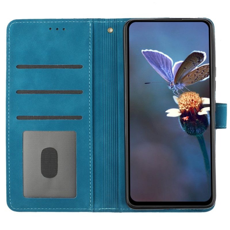 Flip Cover Samsung Galaxy S25 Ultra 5g Raffineret Blomsterprint