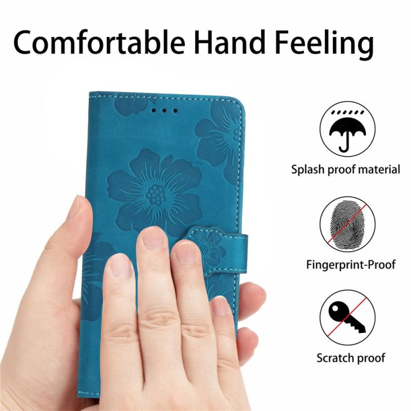 Flip Cover Samsung Galaxy S25 Ultra 5g Raffineret Blomsterprint