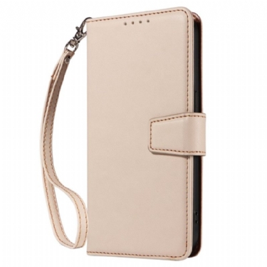 Flip Cover Samsung Galaxy S25 Ultra 5g Rfid Læderpung Med Rem