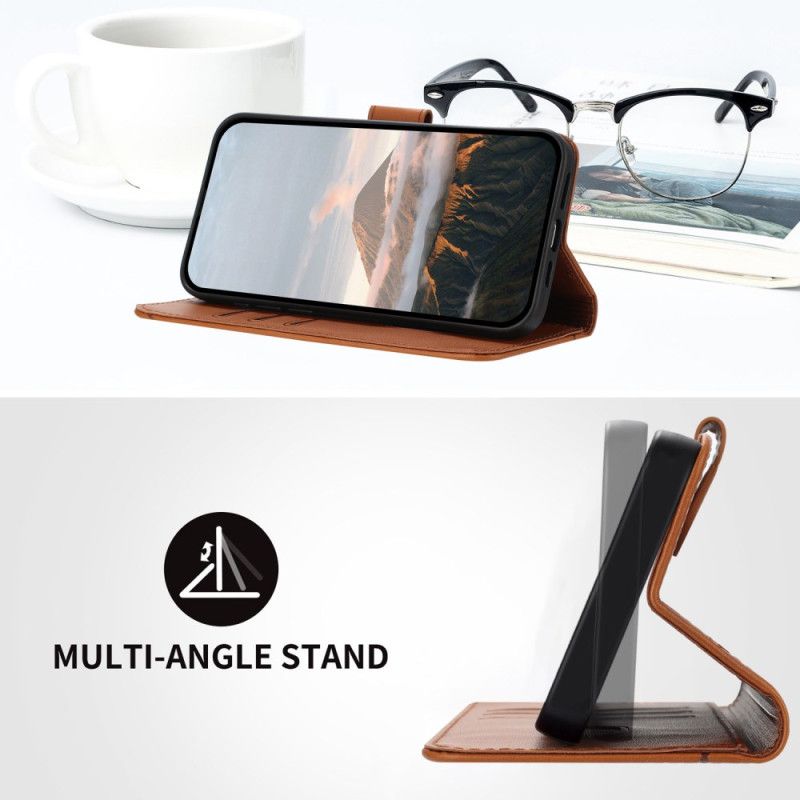 Flip Cover Samsung Galaxy S25 Ultra 5g Trekantet Mønster
