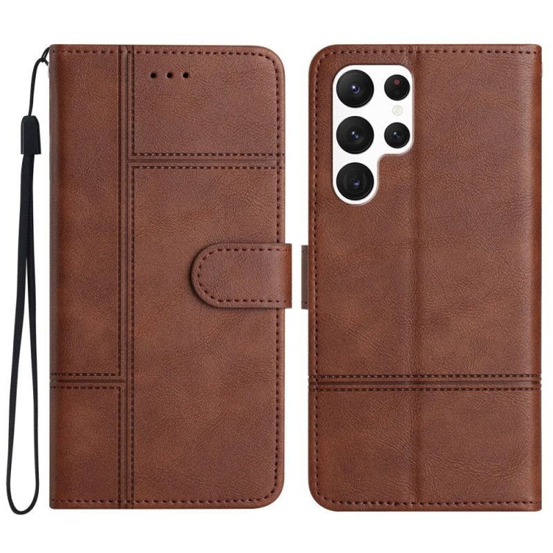 Flip Cover Til Samsung Galaxy S25 Ultra 5g Forretningsstil