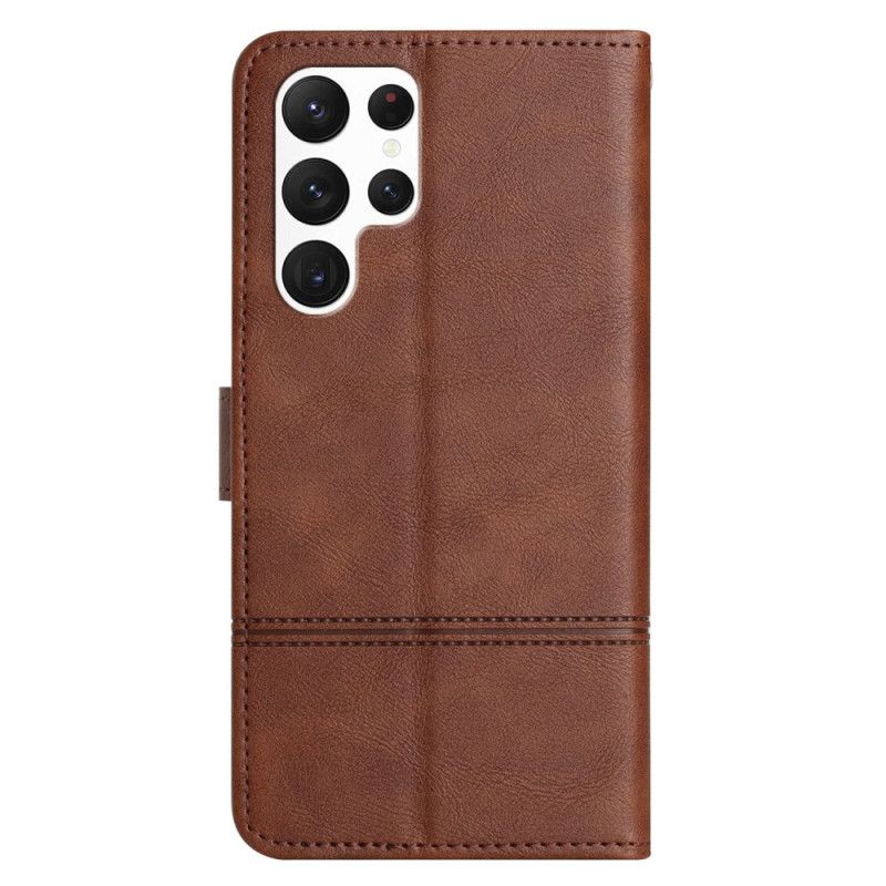 Flip Cover Til Samsung Galaxy S25 Ultra 5g Forretningsstil