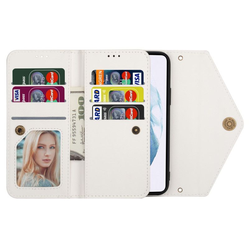 Læder Cover Samsung Galaxy S25 Ultra 5g Multifunktionel