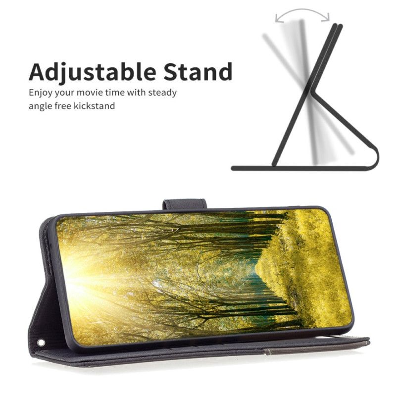 Læder Cover Samsung Galaxy S25 Ultra 5g Telefon Etui Geometri Binfen Color