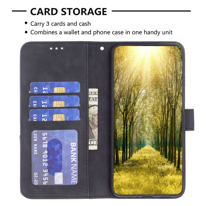 Læder Cover Samsung Galaxy S25 Ultra 5g Telefon Etui Geometri Binfen Color