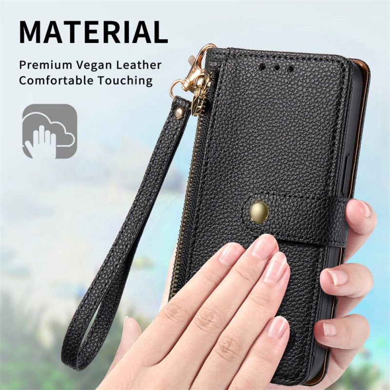 Læder Cover Samsung Galaxy S25 Ultra 5g Telefon Etui Hjerte