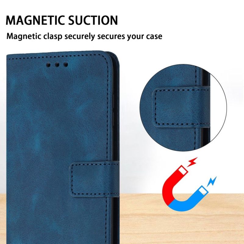 Læder Cover Samsung Galaxy S25 Ultra 5g Telefon Etui Klassisk Lædereffekt Med Rem