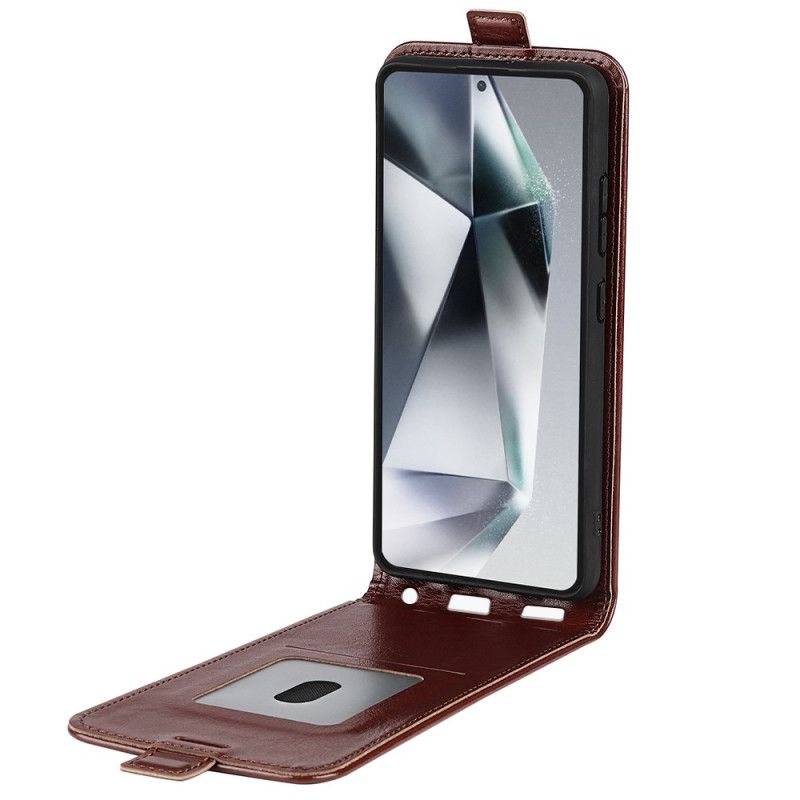 Læder Cover Samsung Galaxy S25 Ultra 5g Telefon Etui Lodret Klap