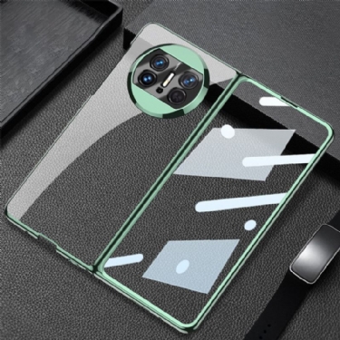 Cover Huawei Mate X3 Telefon Etui Transparent Med Gkk-glasbeskytter