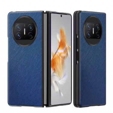 Cover Huawei Mate X3 Telefon Etui Vævet Tekstur