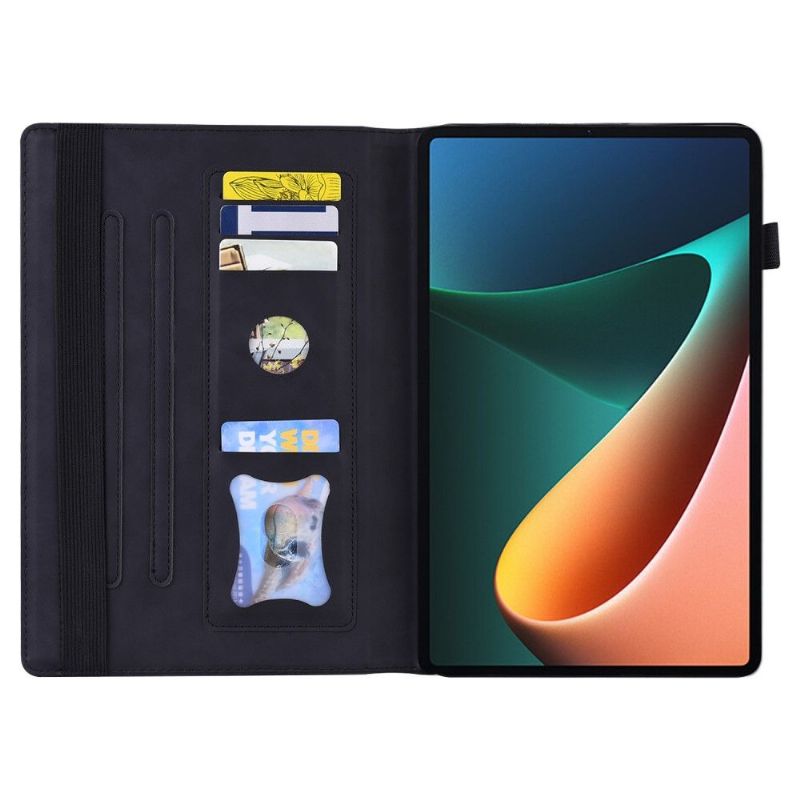 Flip Cover Xiaomi Pad 5 / Pad 5 Pro Premium Med Kortholder
