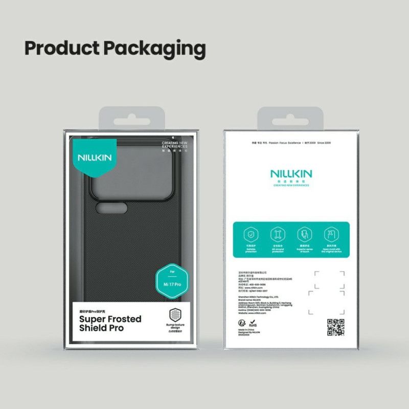 Cover Til Xiaomi 17 Pro Frosted Shield Pro Nillkin