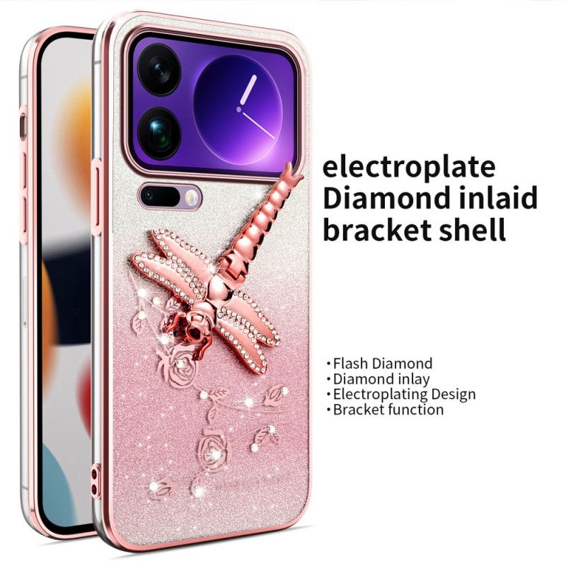 Cover Til Xiaomi 17 Pro Guldsmedsstativ