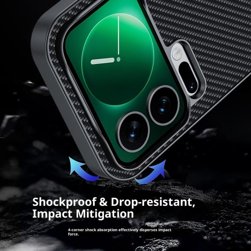 Cover Til Xiaomi 17 Pro Kulfibertekstur