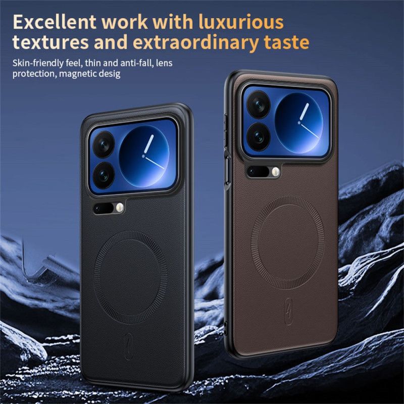 Cover Til Xiaomi 17 Pro Magnetisk Kunstlædercover