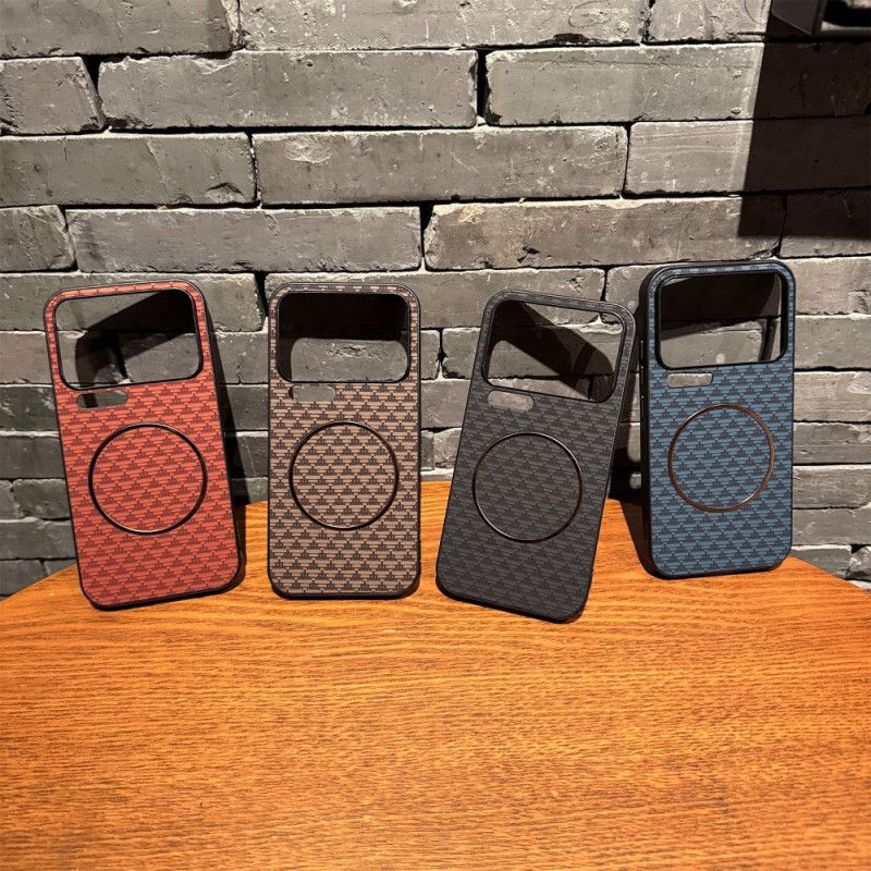 Cover Til Xiaomi 17 Pro Magnetisk Trekantet Bjergtekstur