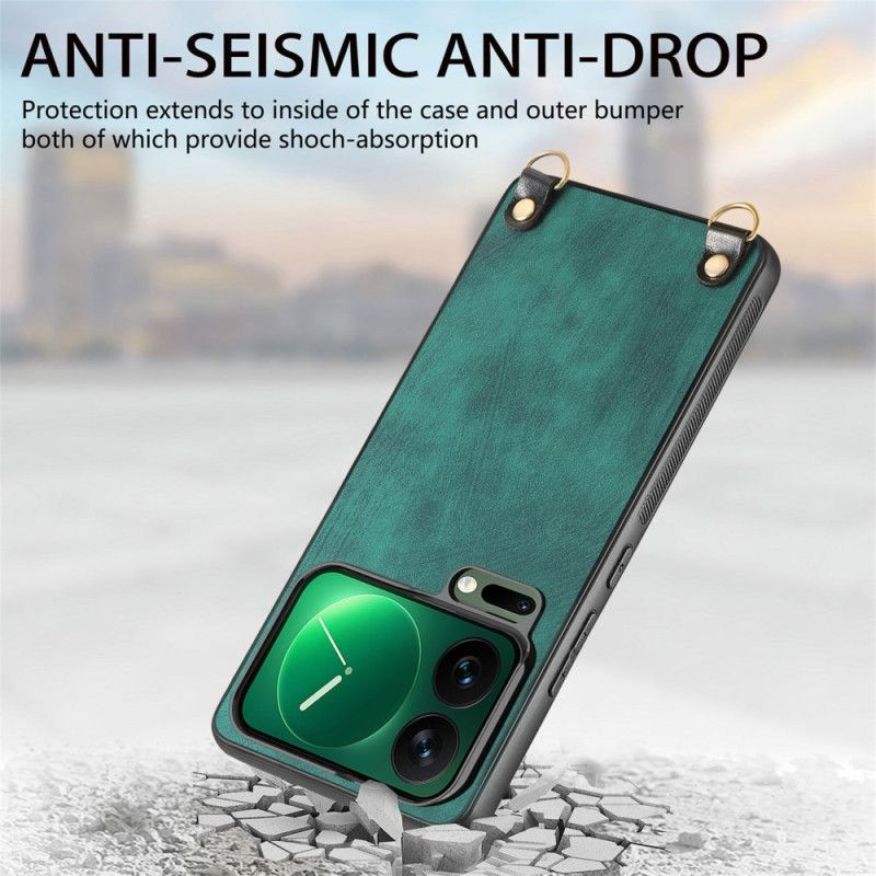 Cover Til Xiaomi 17 Pro Retro Kunstlæder