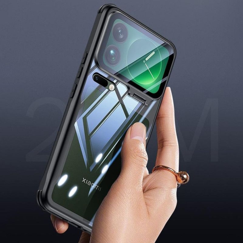 Cover Xiaomi 17 Pro Gennemsigtig Integreret Stativ Og Kamerabeskyttelse
