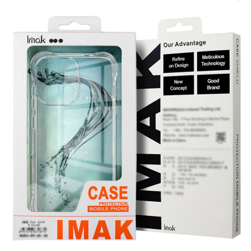 Cover Xiaomi 17 Pro Imak - Beskyttelse Stødsikker Med Airbags Gennemsigtig