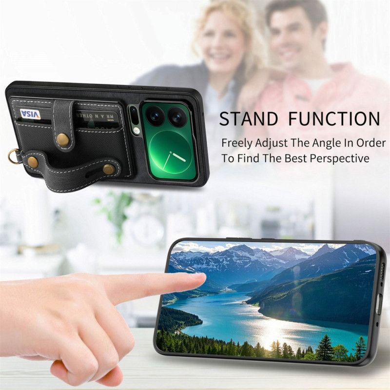 Cover Xiaomi 17 Pro Kortholder Og Stativ Med Støtteben