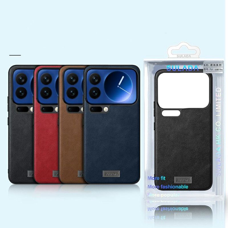 Cover Xiaomi 17 Pro Lædereffekt Sulada