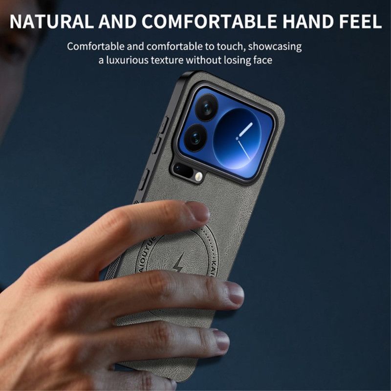Cover Xiaomi 17 Pro Magsafe Læderlook