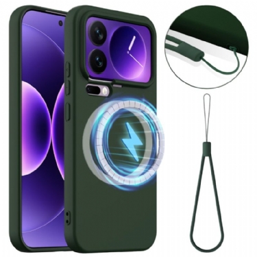 Cover Xiaomi 17 Pro Telefon Etui Flydende Silikone Magnetisk