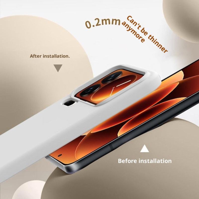 Cover Xiaomi 17 Pro Telefon Etui Flydende Silikone Og Forstærket Beskyttelse