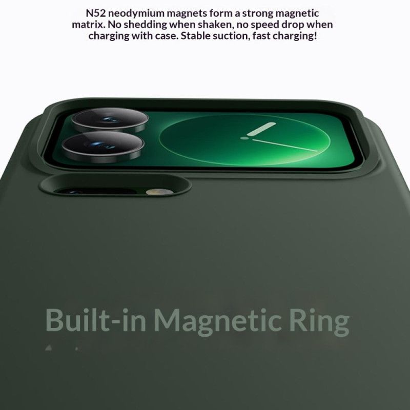 Cover Xiaomi 17 Pro Telefon Etui Magnetisk Flydende Silikone