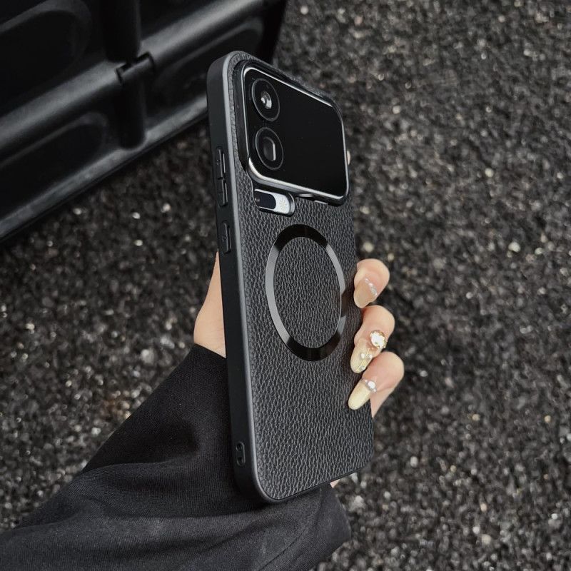 Cover Xiaomi 17 Pro Telefon Etui Magnetisk Litchi-tekstur