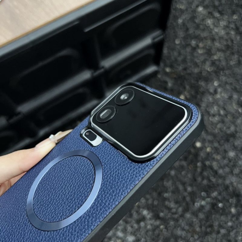 Cover Xiaomi 17 Pro Telefon Etui Magnetisk Litchi-tekstur