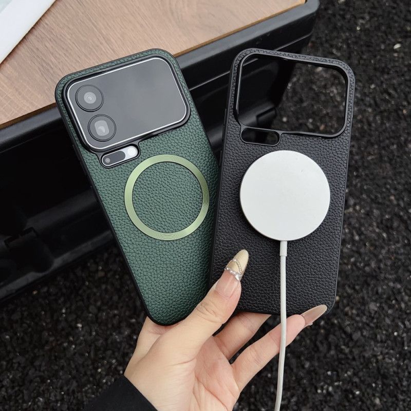 Cover Xiaomi 17 Pro Telefon Etui Magnetisk Litchi-tekstur