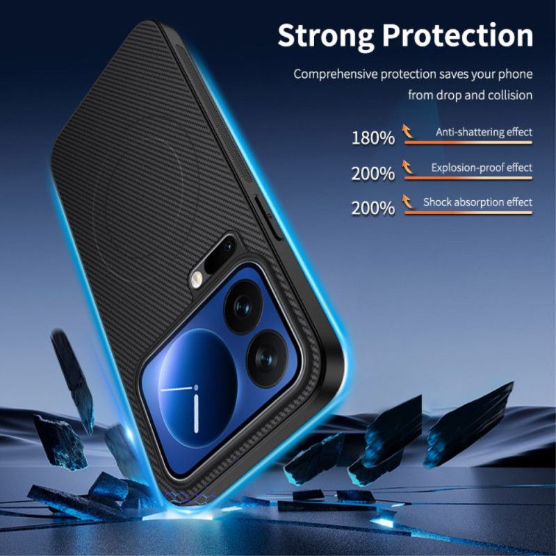 Cover Xiaomi 17 Pro Telefon Etui Magsafe Kulfiber