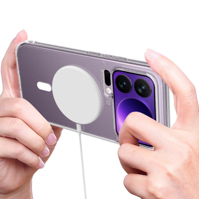 Cover Xiaomi 17 Pro Telefon Etui Transparent Magnetisk