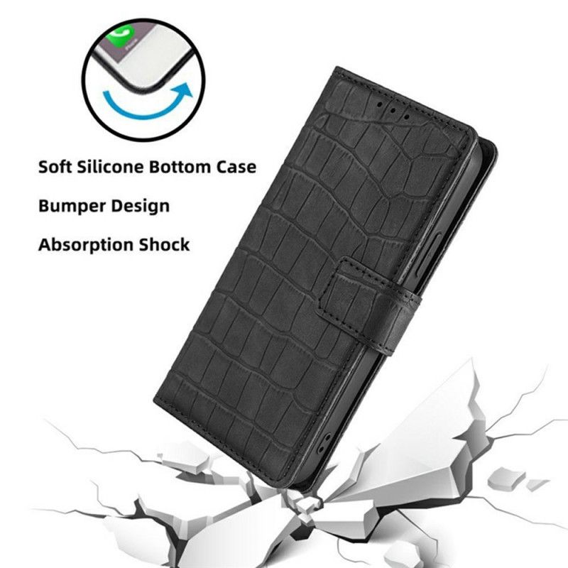 Flip Cover Til Xiaomi 17 Pro Krokodilletekstur