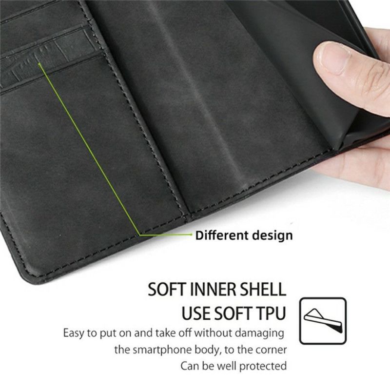 Flip Cover Til Xiaomi 17 Pro Krokodilletekstur