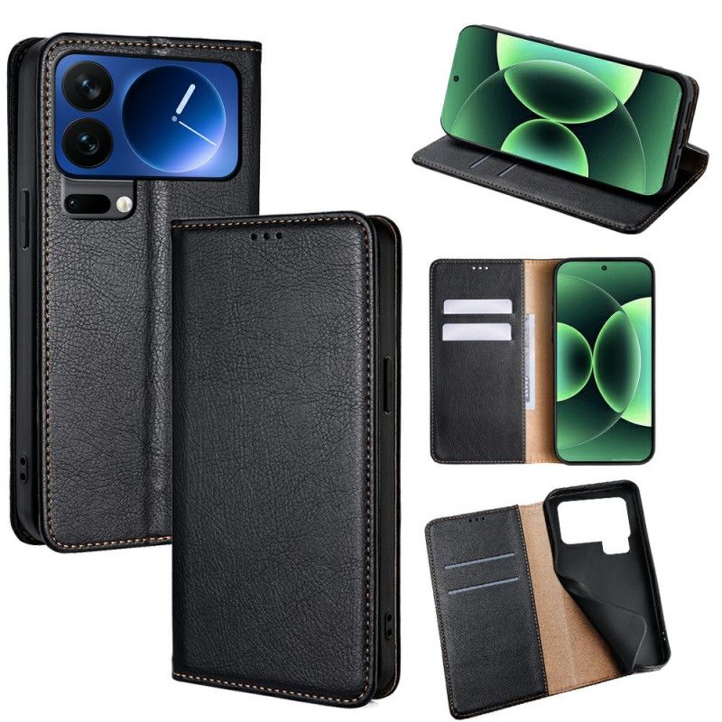 Flip Cover Til Xiaomi 17 Pro Kunstlæder