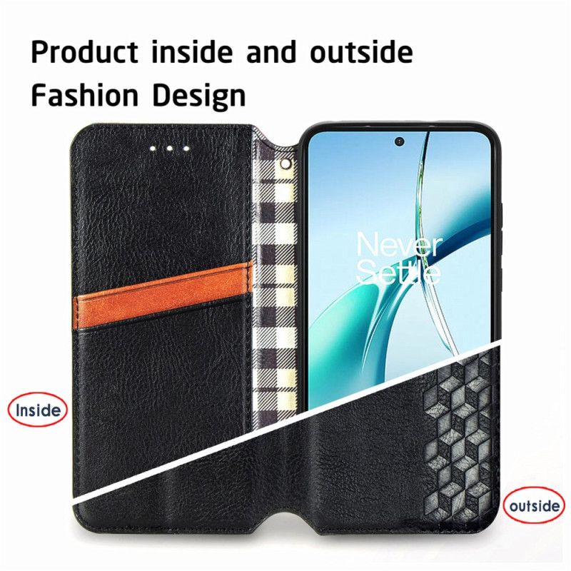 Flip Cover Til Xiaomi 17 Pro Vintage Diamantmønster