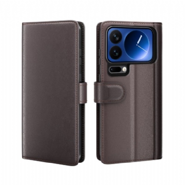 Flip Cover Xiaomi 17 Pro Ægte Læder