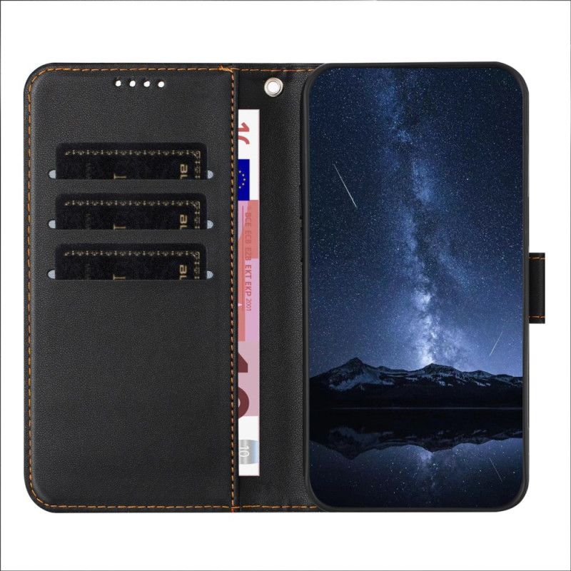 Flip Cover Xiaomi 17 Pro Almindelig Lædereffekt
