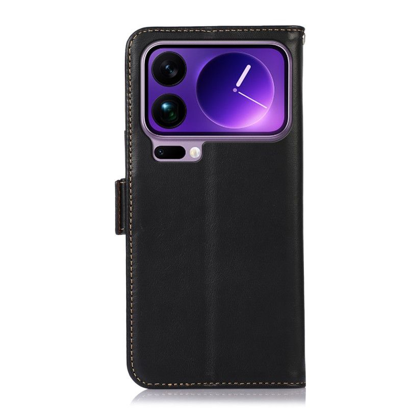 Flip Cover Xiaomi 17 Pro Læderpung Med Rfid-beskyttelse